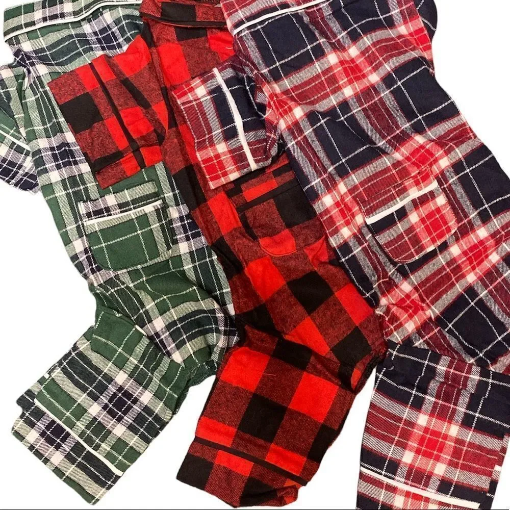 🎈LARGE DOG Flannel Pajamas